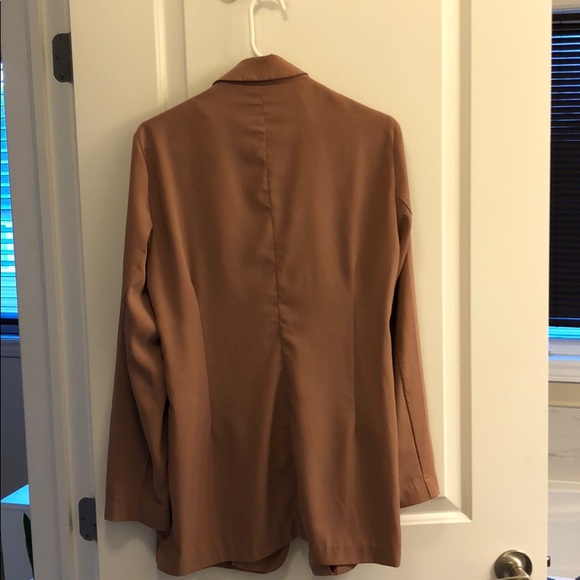 Dynamite Pink Oversized Boyfriend Blazer - Picture 3 of 3